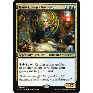 MtG 2016 Commander Rare Hanna, Ship's Navigator #203