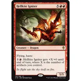 MtG 2016 Commander Rare Hellkite Igniter #127