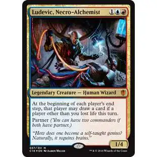 MtG Commander 2016 Mythic Rare Ludevic, Necro-Alchemist #37