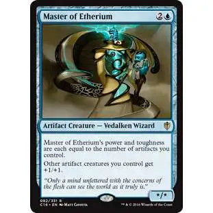 MtG Commander 2016 Rare Master of Etherium #92