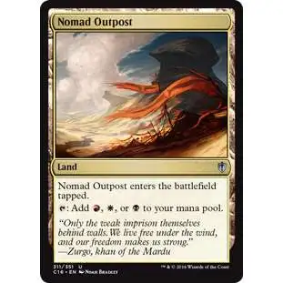 MtG Commander 2016 Uncommon Nomad Outpost #311