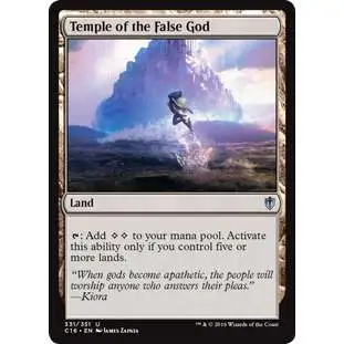 MtG 2016 Commander Uncommon Temple of the False God #331