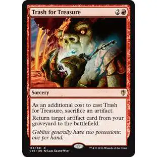 MtG 2016 Commander Rare Trash for Treasure #136