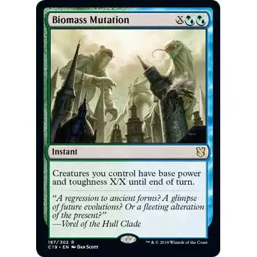 MtG Commander 2019 Rare Biomass Mutation #187