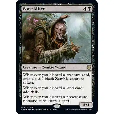 MtG Commander 2019 Rare Bone Miser #15