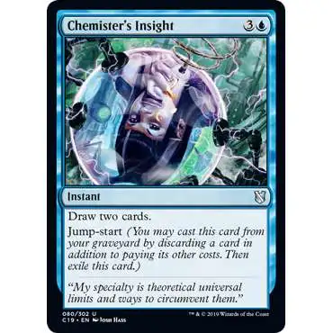 MtG Commander 2019 Uncommon Chemister's Insight #80