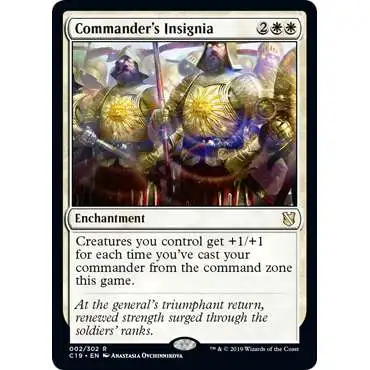 MtG 2019 Commander Rare Commander's Insignia #2