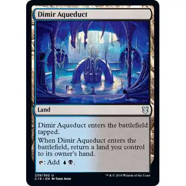 MtG Commander 2019 Uncommon Dimir Aqueduct #239