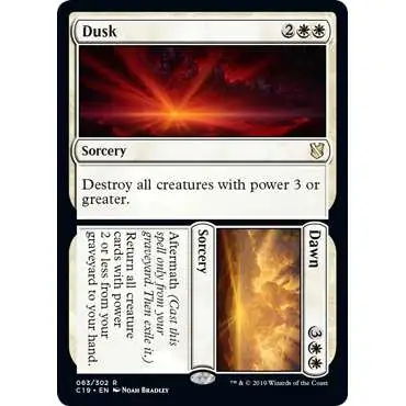 MtG Commander 2019 Rare Dusk // Dawn #63