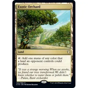 MtG 2019 Commander Rare Exotic Orchard #242