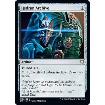 MtG Commander 2019 Uncommon Hedron Archive #214