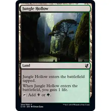 MtG Commander 2019 Common Jungle Hollow #254