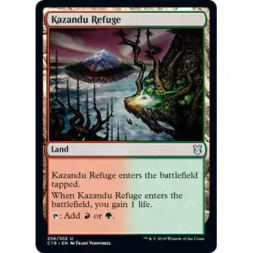 magic the gathering kazandu refuge refuge x4 