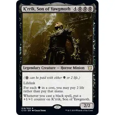MtG Commander 2019 Rare K'rrik, Son of Yawgmoth #18