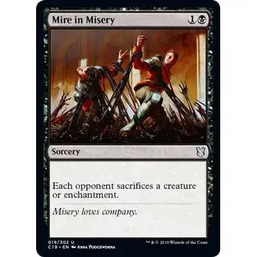 MtG 2019 Commander Uncommon Mire in Misery #19