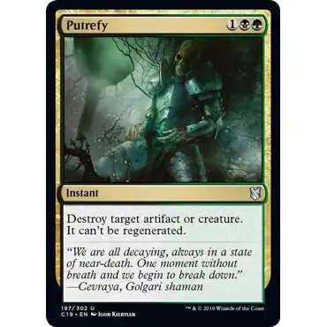 MtG Commander 2019 Uncommon Putrefy #197