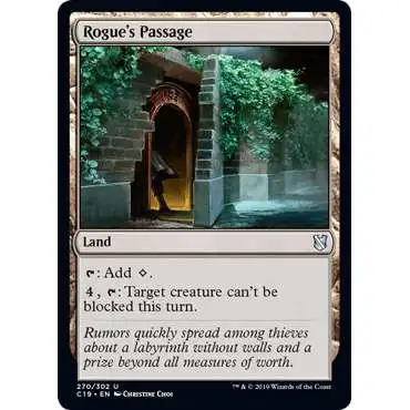 MtG Commander 2019 Uncommon Rogue's Passage #270