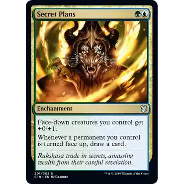 MtG Commander 2019 Uncommon Secret Plans #201