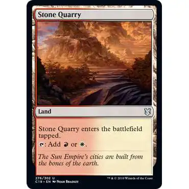 MtG Commander 2019 Uncommon Stone Quarry #276