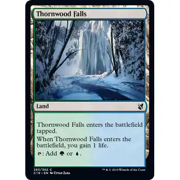 MtG Commander 2019 Common Thornwood Falls #283