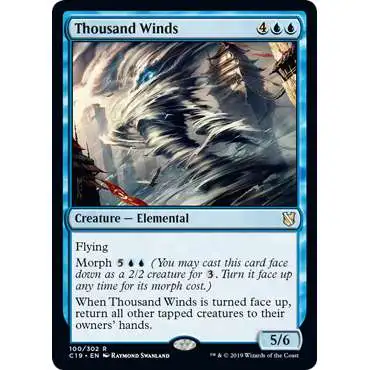MtG Commander 2019 Rare Thousand Winds #100