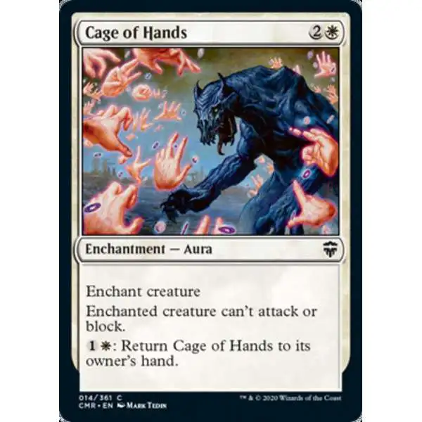MtG Trading Card Game Commander Legends Common Cage of Hands #14