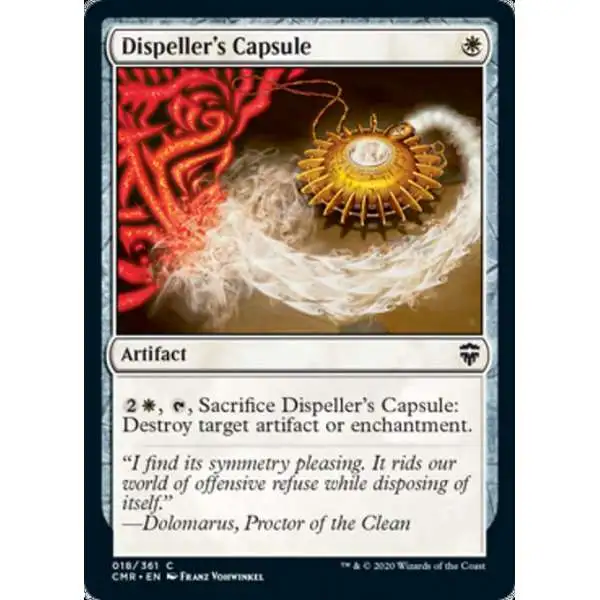MtG Trading Card Game Commander Legends Common Dispeller's Capsule #18
