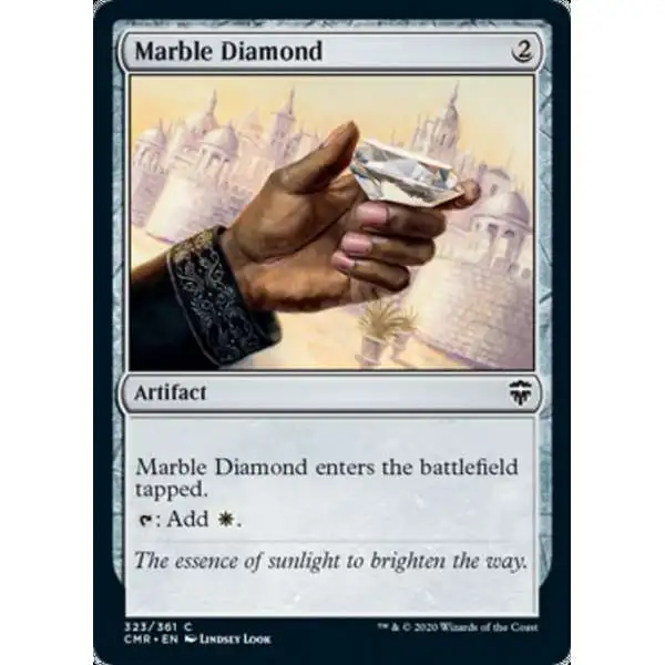 MtG Trading Card Game Commander Legends Common Marble Diamond #323