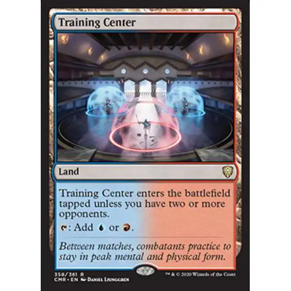 MtG Trading Card Game Commander Legends Rare Training Center #358