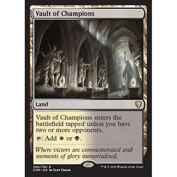 MtG Trading Card Game Commander Legends Rare Vault of Champions #360