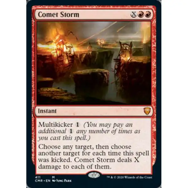 MtG Trading Card Game Commander Legends Mythic Rare Comet Storm #411 [Commander DeckCommander Deck]