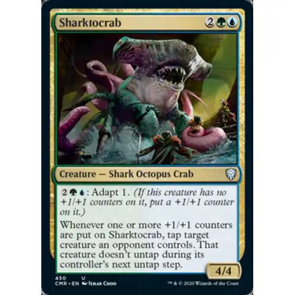 MtG Trading Card Game Commander Legends Uncommon Sharktocrab #450 [Commander Deck]