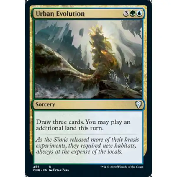MtG Trading Card Game Commander Legends Uncommon Urban Evolution #455 [Commander Deck]
