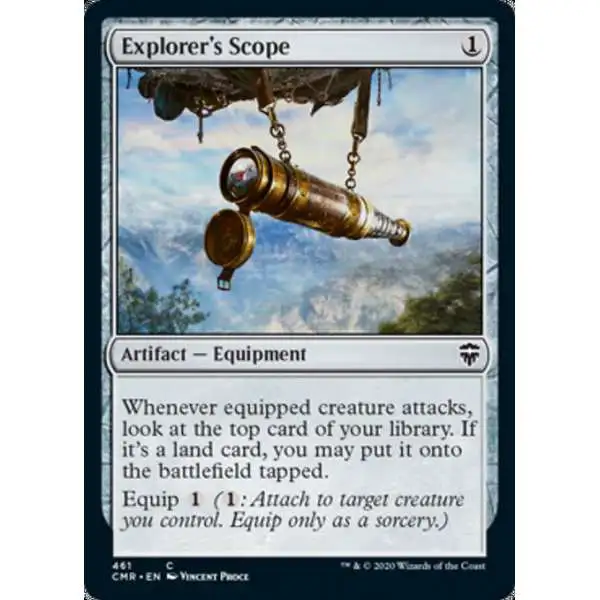 MtG Trading Card Game Commander Legends Common Explorer's Scope #461 [Commander Deck]