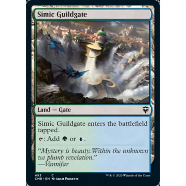 MtG Trading Card Game Commander Legends Common Simic Guildgate #493 [Commander Deck]