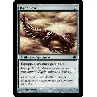 MtG Trading Card Game Conflux Common Bone Saw #135