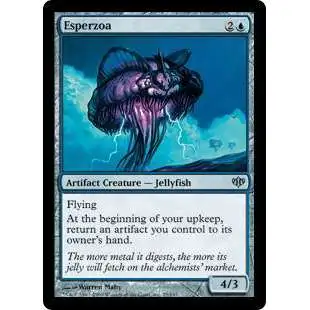 MtG Trading Card Game Conflux Uncommon Foil Esperzoa #25