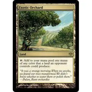 MtG Trading Card Game Conflux Rare Exotic Orchard #142