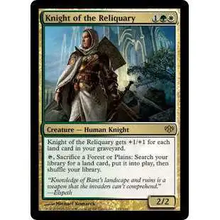 MtG Trading Card Game Conflux Rare Knight of the Reliquary #113