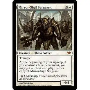 MtG Trading Card Game Conflux Mythic Rare Mirror-Sigil Sergeant #12