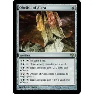 MtG Trading Card Game Conflux Rare Obelisk of Alara #140