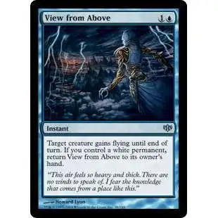 MtG Trading Card Game Conflux Uncommon Foil View from Above #38