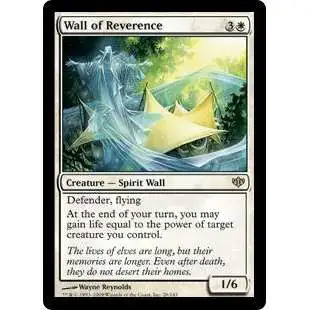 MtG Trading Card Game Conflux Rare Wall of Reverence #20