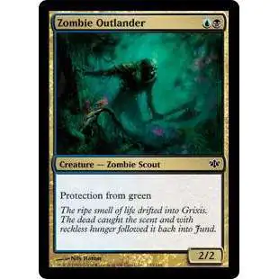 MtG Trading Card Game Conflux Common Zombie Outlander #133