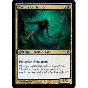 MtG Trading Card Game Conflux Common Foil Zombie Outlander #133