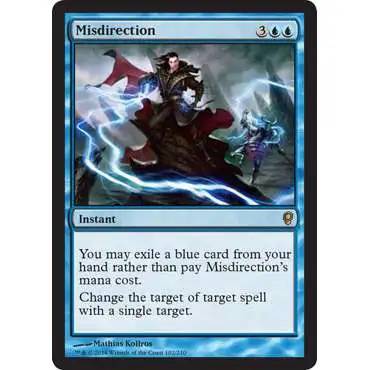 MtG Conspiracy Rare Foil Misdirection #102