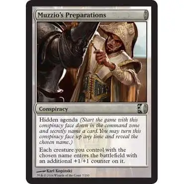 MtG Conspiracy Common Muzzio's Preparations #7