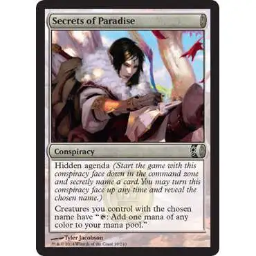 MtG Conspiracy Common Secrets of Paradise #10