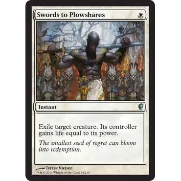 MtG Conspiracy Uncommon Swords to Plowshares #84