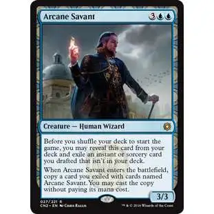 MtG Trading Card Game Conspiracy: Take the Crown Rare Arcane Savant #27